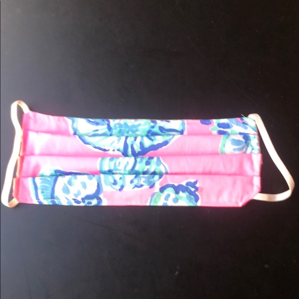 Lilly Pullitzer fabric mask